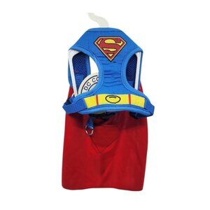 DC Comics Superman Dog Harness Costume Halloween Apparel for Pets